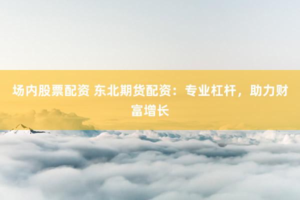 场内股票配资 东北期货配资：专业杠杆，助力财富增长