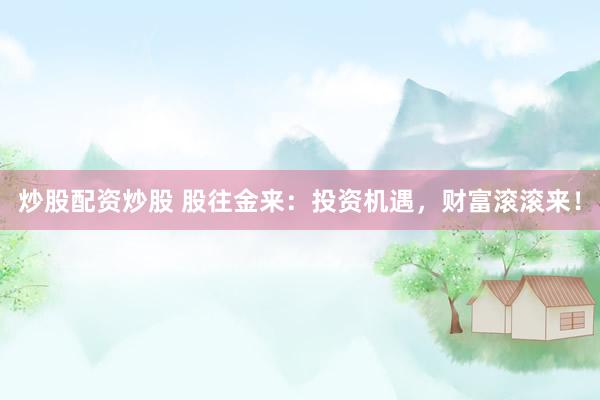 炒股配资炒股 股往金来：投资机遇，财富滚滚来！
